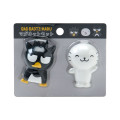 Japan Sanrio Original Magnet Set - Badtz-maru : Hangyodon & Bad Badtz-Maru Funny Face - 1