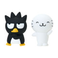 Japan Sanrio Original Magnet Set - Badtz-maru : Hangyodon & Bad Badtz-Maru Funny Face - 2