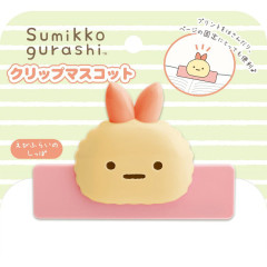 Japan San-X Book Clip - Sumikko Gurashi : Ebifurai no Shippo Fried Shrimp Tail 3D Face