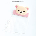 Japan San-X Book Clip - Rilakkuma : 3D Face - 4