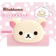 Japan San-X Book Clip - Korilakkuma : 3D Face