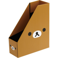 Japan San-X Vertical Desk Organizer Magazine Rack - Rilakkuma : Face