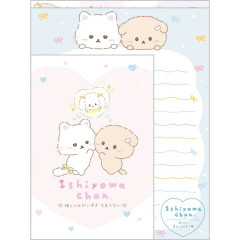 Japan San-X Letter Envelope Set - Ishiyowa-chan : Love My Favorite Idol