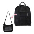 Japan San-X Store Shoulder Bag Backpack - Rilakkuma : Black - 3