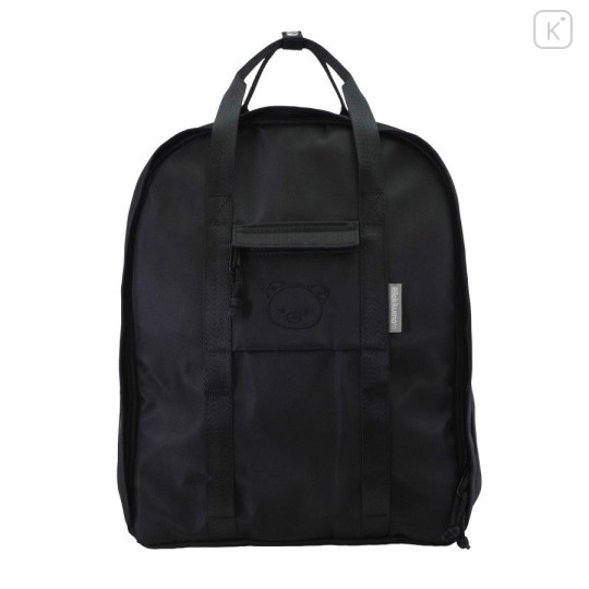 Japan San-X Store Shoulder Bag Backpack - Rilakkuma : Black - 5