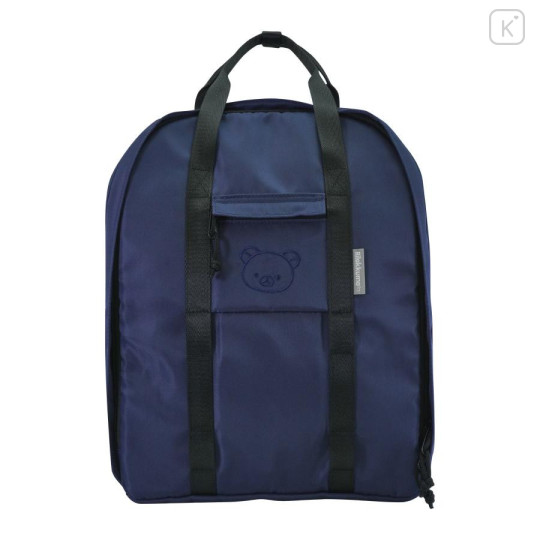 Japan San-X Store Shoulder Bag Backpack - Rilakkuma : Navy - 5