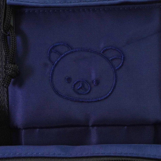 Japan San-X Store Shoulder Bag Backpack - Rilakkuma : Navy - 6