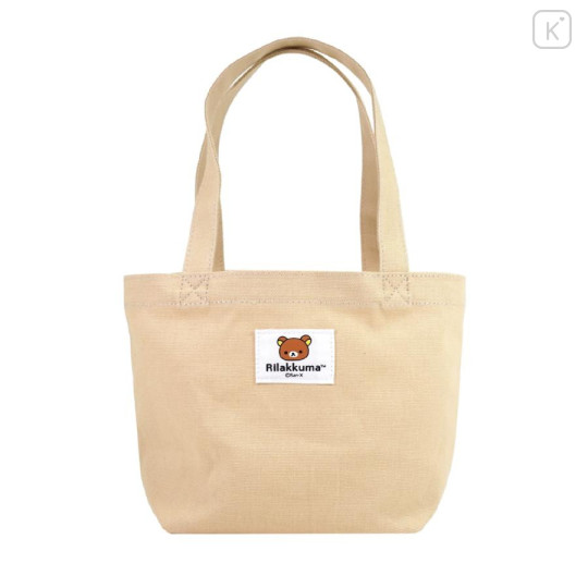 Japan San-X Store Face Mascot Lunch Tote Bag - Rilakkuma - 3