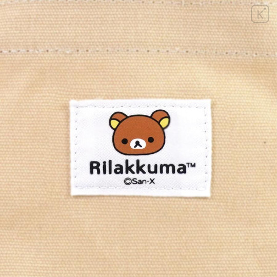 Japan San-X Store Face Mascot Lunch Tote Bag - Rilakkuma - 4