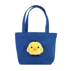 Japan San-X Store Face Mascot Lunch Tote Bag - Kiiroitori