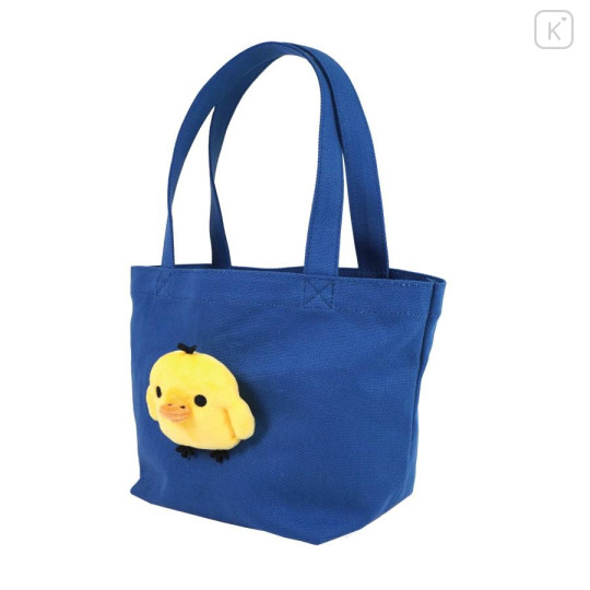 Japan San-X Store Face Mascot Lunch Tote Bag - Kiiroitori - 2