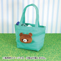 Japan San-X Store Face Mascot Lunch Tote Bag - Chairoikoguma - 5