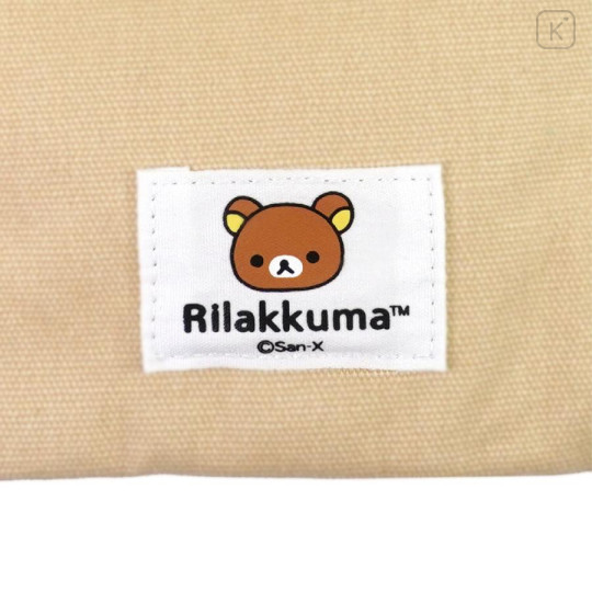 Japan San-X Store Face Mascot Drawstring Bag - Rilakkuma - 4