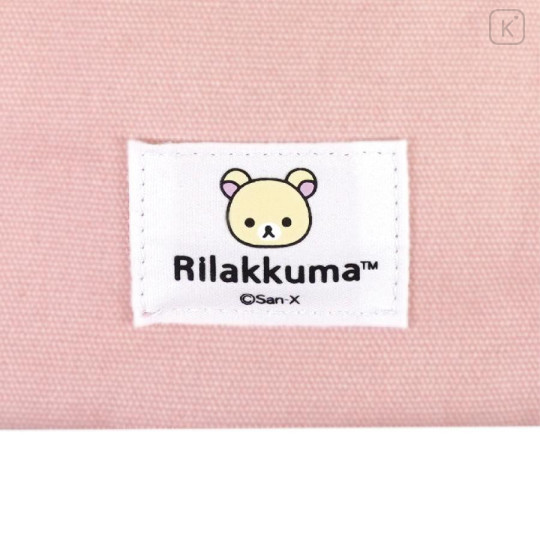 Japan San-X Store Face Mascot Drawstring Bag - Korilakkuma - 4