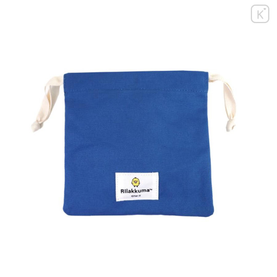 Japan San-X Store Face Mascot Drawstring Bag - Kiiroitori - 3