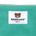 Japan San-X Store Face Mascot Mini Flat Pouch - Chairoikoguma - 3