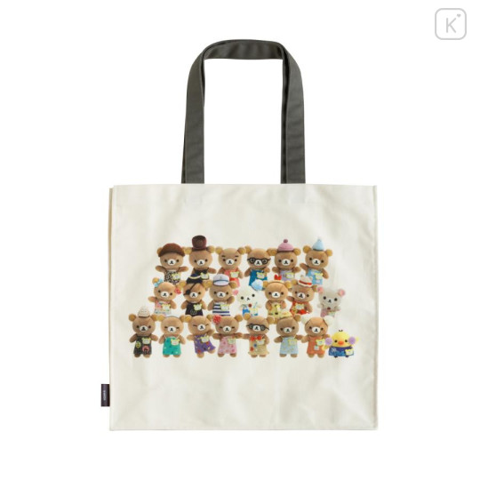 Japan San-X Store Ribbon Tote Bag - Rilakkuma : Manager - 1