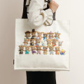Japan San-X Store Ribbon Tote Bag - Rilakkuma : Manager - 3
