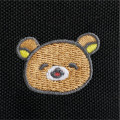 Japan San-X Store Ear Pouch with Shoulder Bag - Rilakkuma : Black - 4