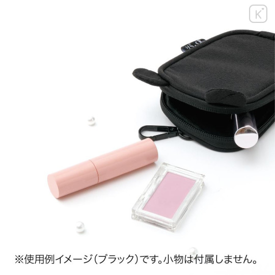 Japan San-X Store Ear Pouch with Shoulder Bag - Rilakkuma : Gray - 5