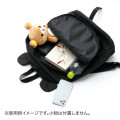 Japan San-X Store Ear Backpack - Rilakkuma : Black - 3