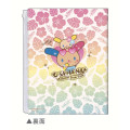 Japan Sanrio Zippered 6 Pocket Clear File - Usahana : Kawaii Style Time - 2