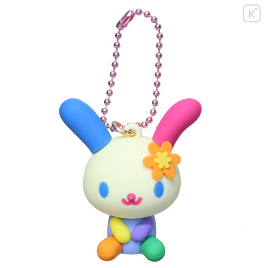 Japan Sanrio PVC Mascot Keychain - Usahana - 1