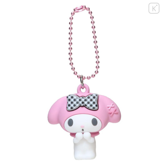Japan Sanrio PVC Mascot Keychain - My Melody : Gingham - 1