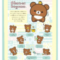 Japan San-x Dangling Tail Mascot Bag Charm - Chairoikoguma : Chairoikoguma's Kumakyun Days Clover Carabiner - 3