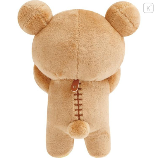 Japan San-X Hanging Plush Toy - Rilakkuma : Chairoikoguma's Kumakyun Days Clover - 4