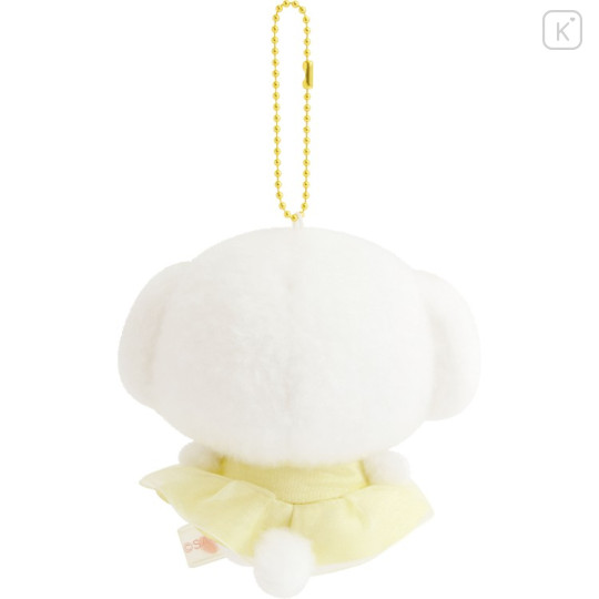 Japan San-X Hanging Plush Toy - Ishiyowa-chan : Love My Favorite Idol Yellow - 3