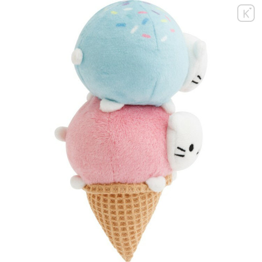 Japan San-X Hanging Plush Toy - Nyan Nyan Nyanko : Universe San-X Town Ice Cream - 3