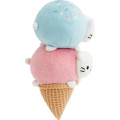Japan San-X Hanging Plush Toy - Nyan Nyan Nyanko : Universe San-X Town Ice Cream - 3