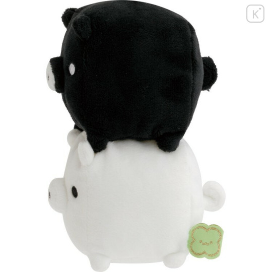 Japan San-X Hanging Plush Toy - Universe San-X Town Monochrome Boo - 3