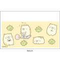 Japan San-X Clear Pass Case Card Sleeve Set - Sumikko Gurashi : Neko ID Face - 2