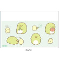 Japan San-X Clear Pass Case Card Sleeve Set - Sumikko Gurashi : Penguin? ID Face - 2