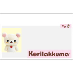 Japan San-X Clear Pass Case Card Sleeve Set - Korilakkuma : ID Face