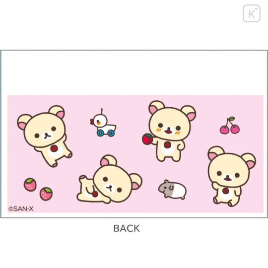 Japan San-X Clear Pass Case Card Sleeve Set - Korilakkuma : ID Face - 2