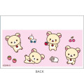 Japan San-X Clear Pass Case Card Sleeve Set - Korilakkuma : ID Face - 2