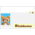 Japan San-X Clear Pass Case Card Sleeve Set - Rilakkuma : ID Face - 1