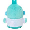 Japan Sanrio Original Plush Mascot with Carabiner - Hangyodon : Hangyodon & Bad Badtz-Maru Funny Face - 4