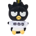 Japan Sanrio Original Plush Mascot with Carabiner Bag Charm - Badtz-maru : Hangyodon & Bad Badtz-Maru Funny Face - 3