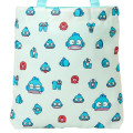 Japan Sanrio Original Tote Bag - Hangyodon : Hangyodon & Bad Badtz-Maru Funny Face - 5