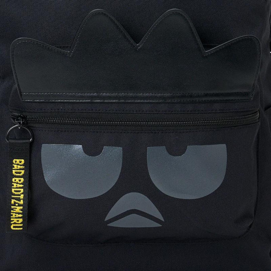 Japan Sanrio Original Backpack - Badtz-maru : Hangyodon & Bad Badtz-Maru Funny Face - 4