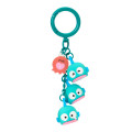 Japan Sanrio Original Keychain - Hangyodon : Hangyodon & Bad Badtz-Maru Funny Face - 1