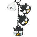 Japan Sanrio Original Keychain - Badtz-maru : Hangyodon & Bad Badtz-Maru Funny Face - 2