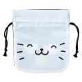 Japan Sanrio Original Pouch & Drawstring Bag - Badtz-maru : Hangyodon & Bad Badtz-Maru Funny Face - 5