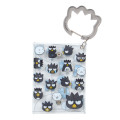 Japan Sanrio Original Clear Multi Case With Carabiner - Badtz-maru : Hangyodon & Bad Badtz-Maru Funny Face - 1