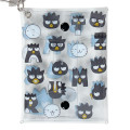 Japan Sanrio Original Clear Multi Case With Carabiner - Badtz-maru : Hangyodon & Bad Badtz-Maru Funny Face - 4