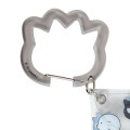 Japan Sanrio Original Clear Multi Case With Carabiner - Badtz-maru : Hangyodon & Bad Badtz-Maru Funny Face - 5